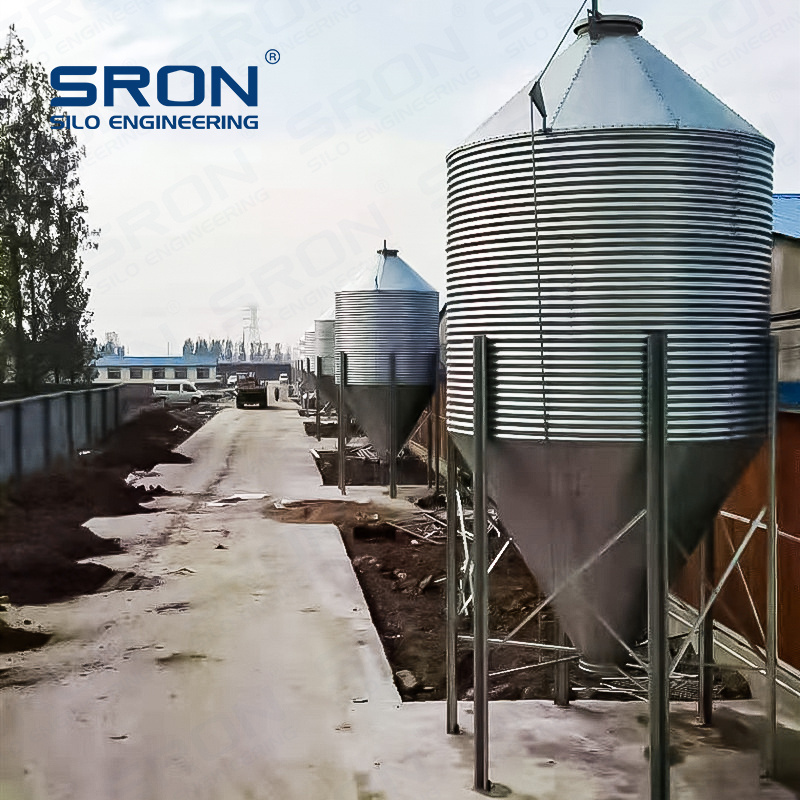 Factory Livestock Feed Bins Grain Storage Steel Feed Silo Used For Farm Price