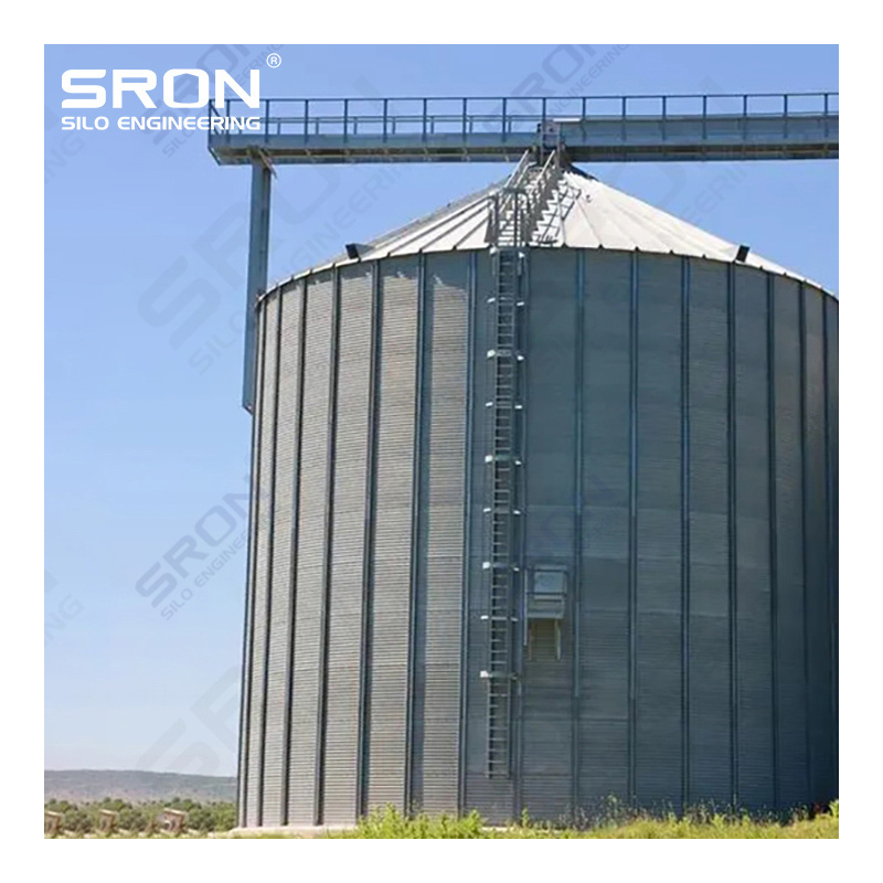 Grain Storage steel silo system, 1000T silo/ 2000T steel silos, 3000T storage silo Customized Feed Pellets Silo / Small Silo