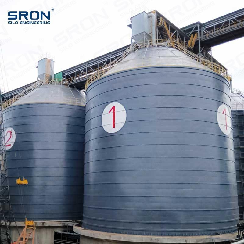 15000 Ton Cement And Clinker Storage Steel Silo And Construction With Low Cost For Clinker Cement Manufacturing