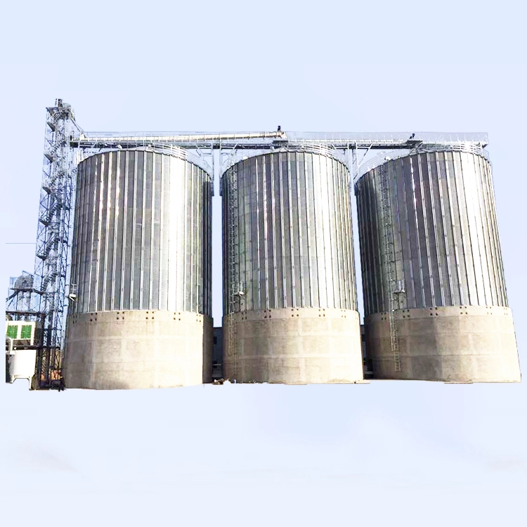 China #1 Small Grain Silos 2 tons - 200 tons mini silo storage grain /corn/paddy aluminium silo Cheap Price For Sale