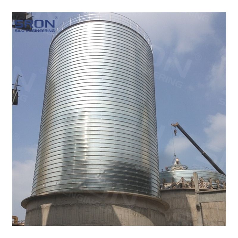 Aggregate Storage Bin 100Ton Cement Silo for Batching Plant