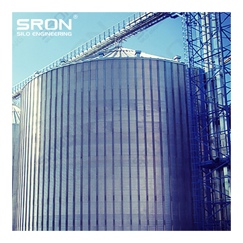 Grain Storage steel silo system, 1000T silo/ 2000T steel silos, 3000T storage silo Customized Feed Pellets Silo / Small Silo