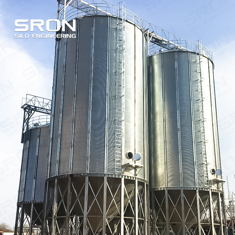 High Quality Small Capacity Animal Feed Silo 50 Ton Grain Storage Silos Prices