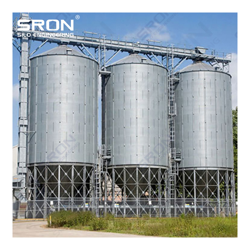 Chicken Feed Bin Poultry Farm Feed Bins Grain Storage Maize Silo For Sale