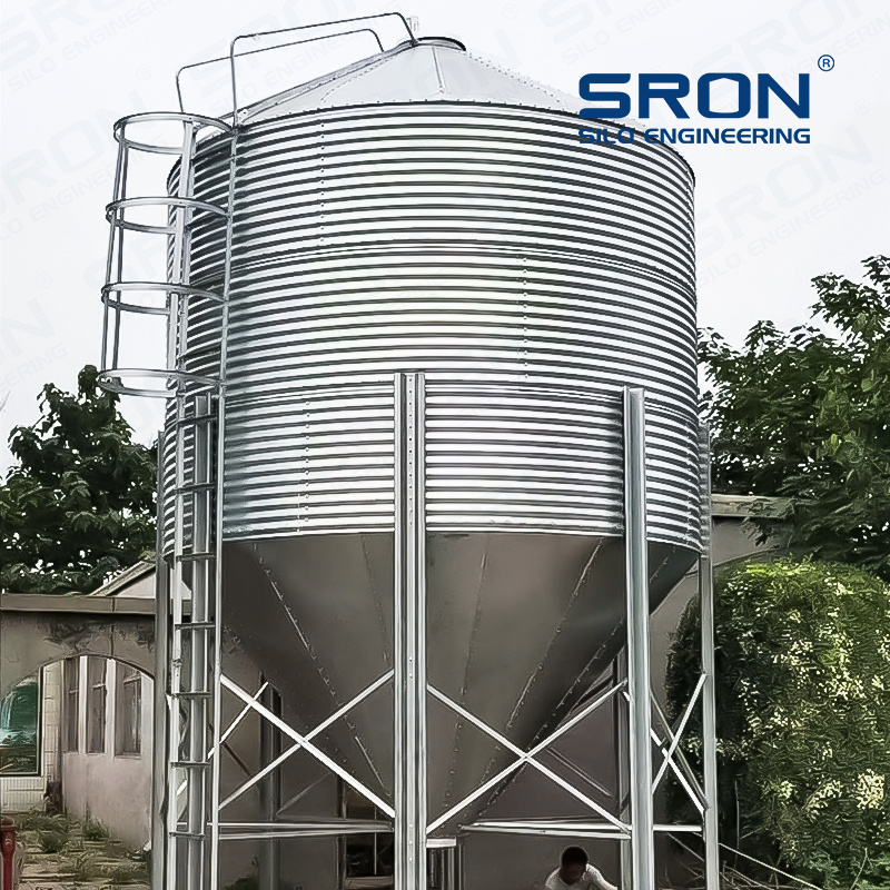 High Quality Small Capacity Animal Feed Silo 50 Ton Grain Storage Silos Prices