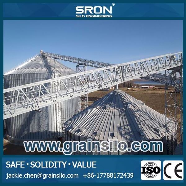 Steel Storage Grain Bins For Barley/Grain Maize Seed Silo Sale