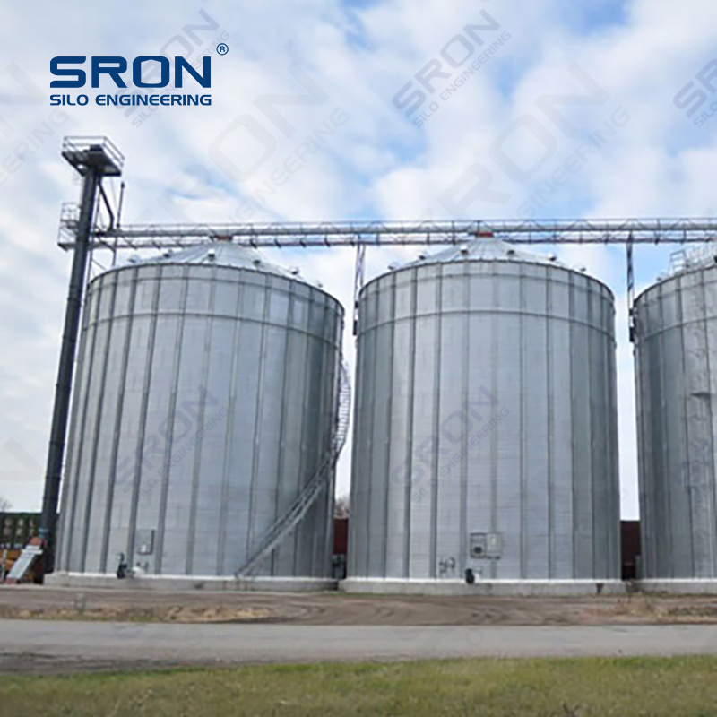 1000T-12000T China Top Quality Grain Silo For Corn, Wheat, Paddy, Rice Storage Silo