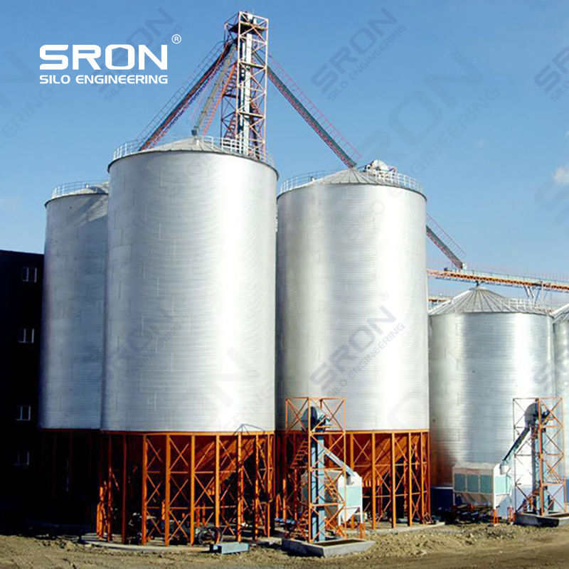 Cereal Silo Wheat Corn Paddy Silo, Grain Feed Silo  Bins  for Sale In Feed Plant