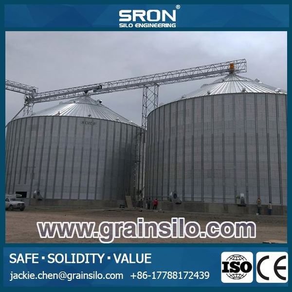 Steel Storage Grain Bins For Barley/Grain Maize Seed Silo Sale