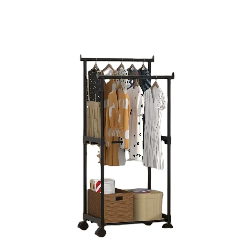 QIDA floor to display ceiling clothes rack hanger retail store clothing racks for sale for balcony