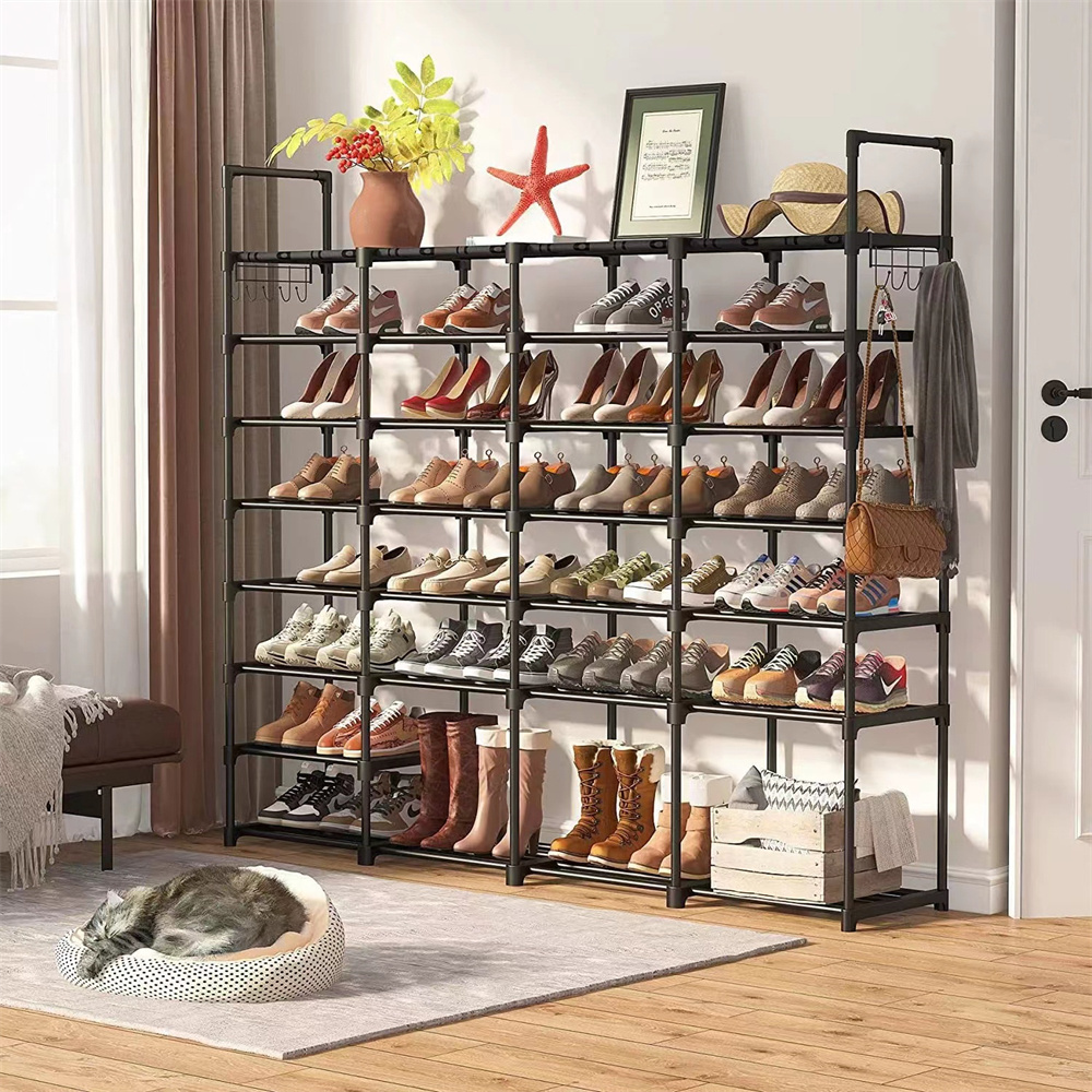 Shoes Rack Box Cabinet Storage 5 Tier Storage Galvanized Rack