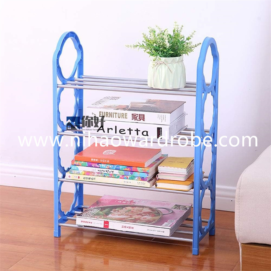 rack shoe cabinet for home living room bedroom Fabric Extendable Cheap Saving Assembly Shoe Rack