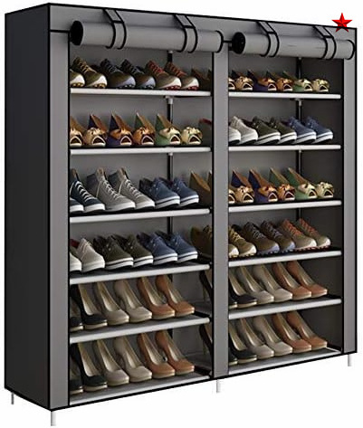 Clothes Stands Shoe Racks Portable 50 Pair 10 Tier Shoes Organizer Rack Shelf Home