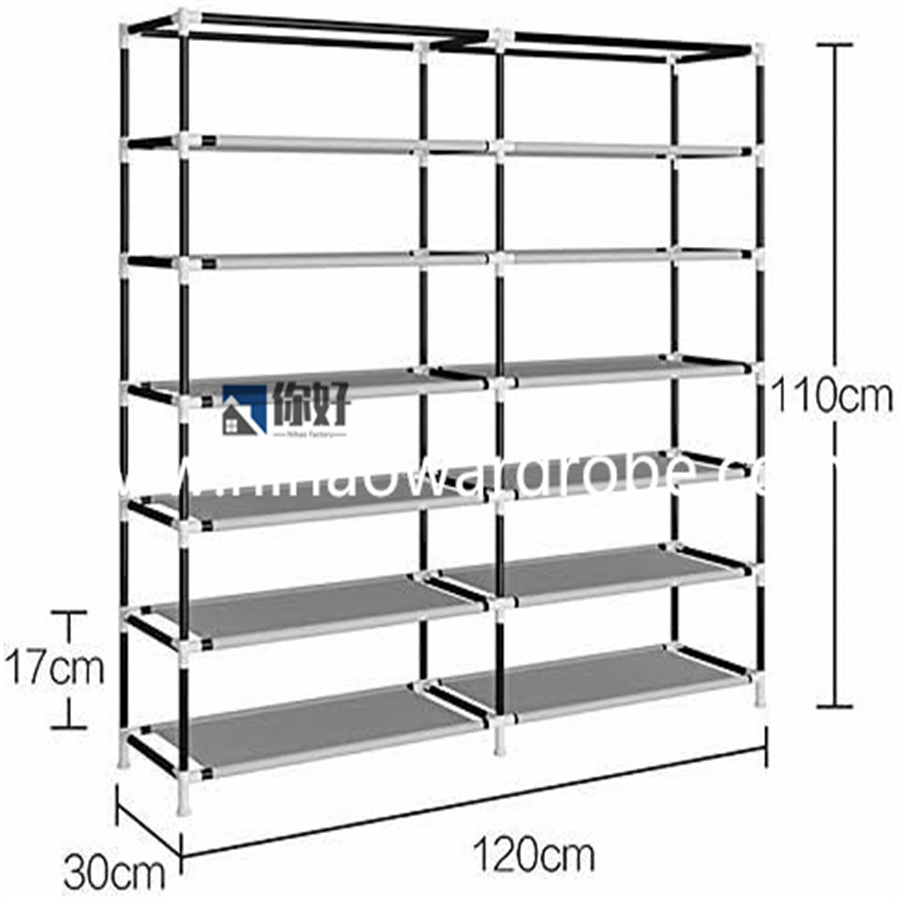 Clothes Stands Shoe Racks Portable 50 Pair 10 Tier Shoes Organizer Rack Shelf Home