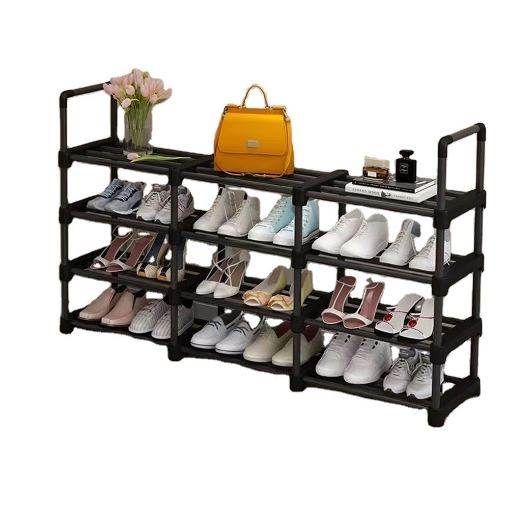 Selling High Quality Metal Shoe Racks Metal Shoe Rack Ultra Thin Cabinet Slim Slip Down Shoe Rack Cabinet