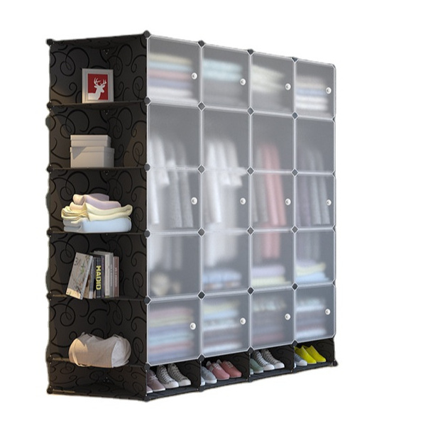 Portable Wardrobe Closet Combination Armoire Modular Cabinet for Space Saving Ideal Storage bedroom closet wood wardrobe cabinet