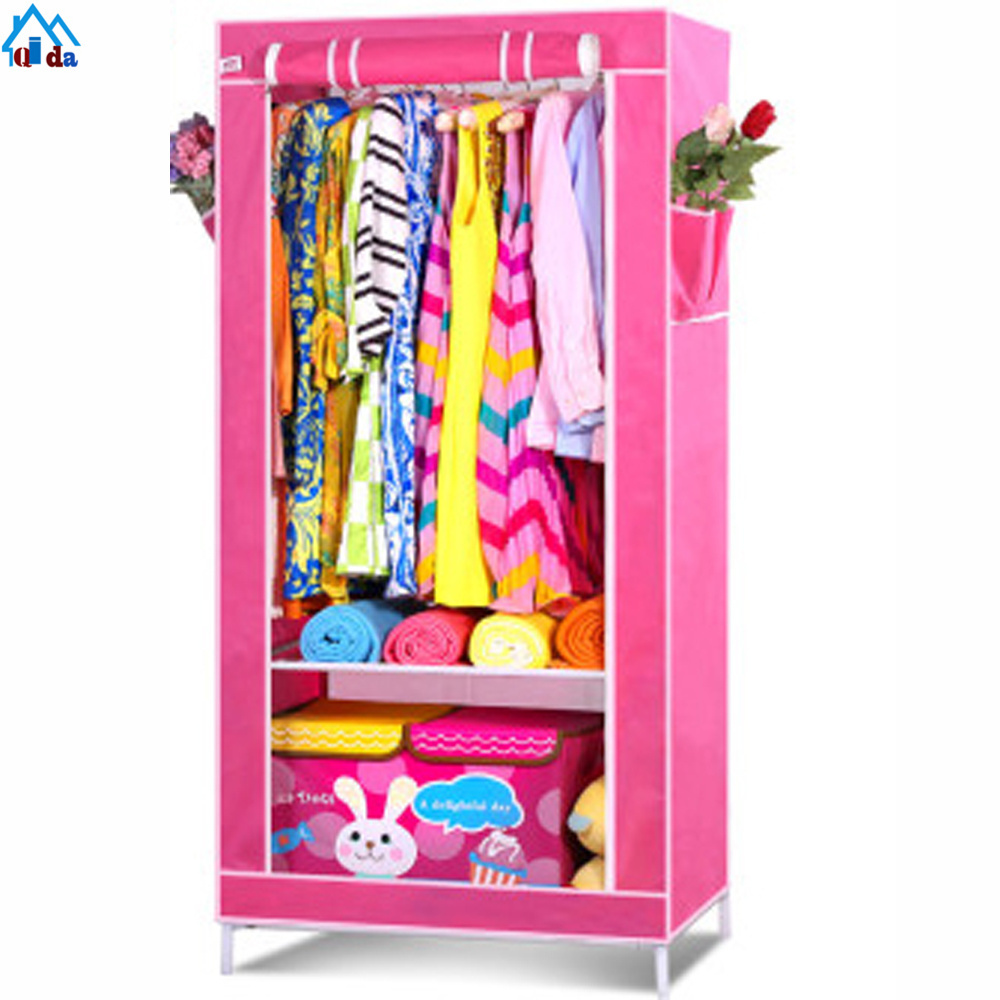 High quality storage folding accessories closet cloth underwear bedroom DIY fabric foldable wardrobe organizer with zipper