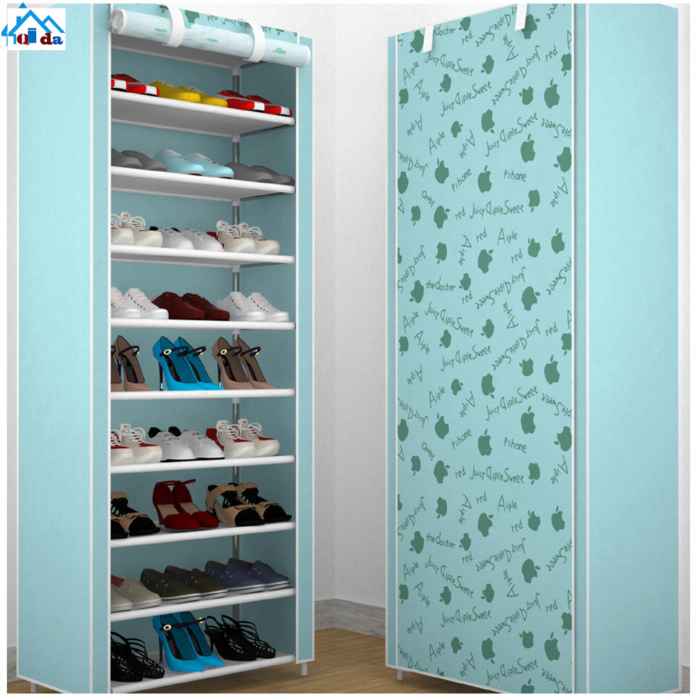 rotating korean acrylic shoe storage organizer