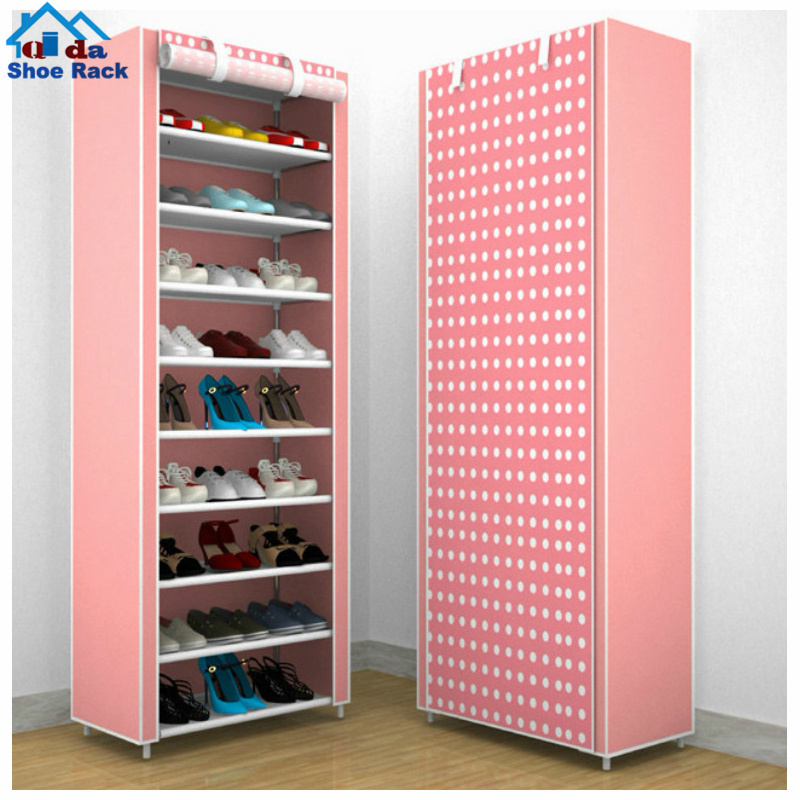 Shoe Rack foldable Non-woven Fabrics Large Shoe Cabinet Organizer Removable Shoe Storage for Home Furniture