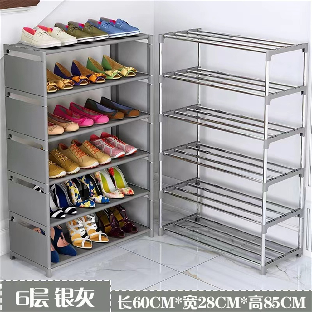 New Multi-layer Shoe Rack Hot-selling Folding Shoe Storage Box Installation-free Storage Box