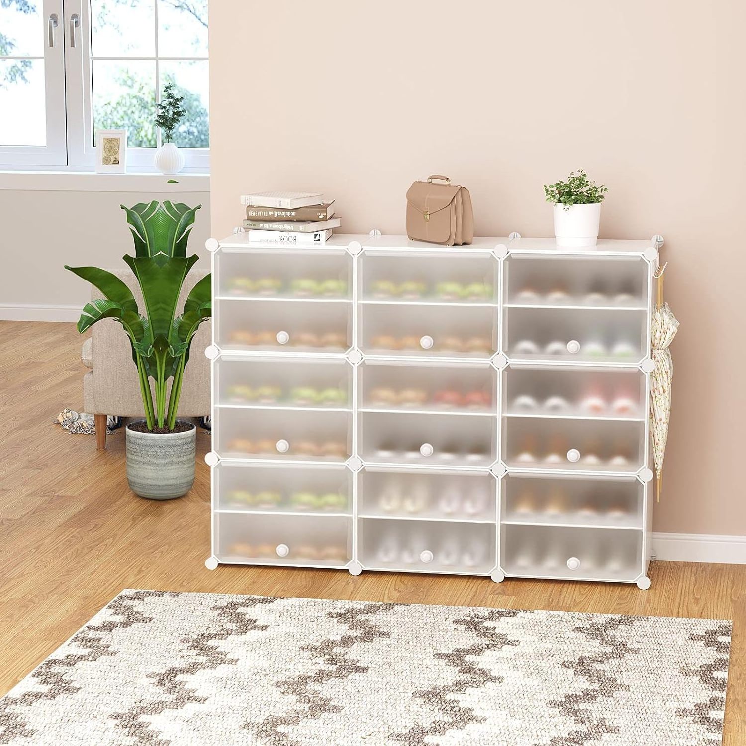 3 Shelves Space-Saving Bathroom Shelving Unit Over The Toilet Storage Rack