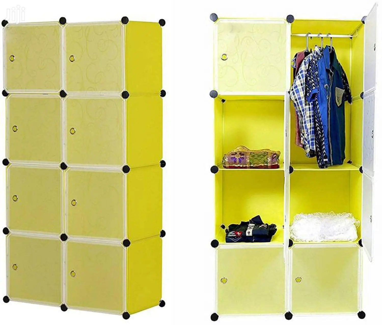 Clothes Closet Portable Non-woven Fabric Storage Organizer Wardrobe Closet