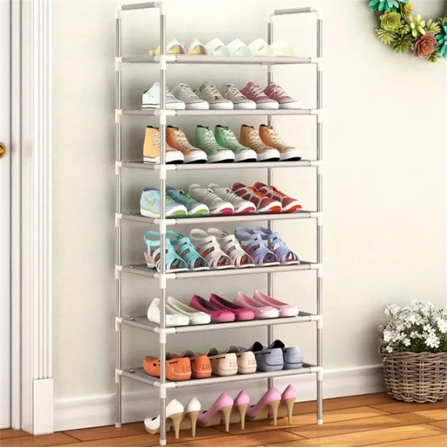 Non-woven shoe rack custom made kids luxury smart shoe cabinet