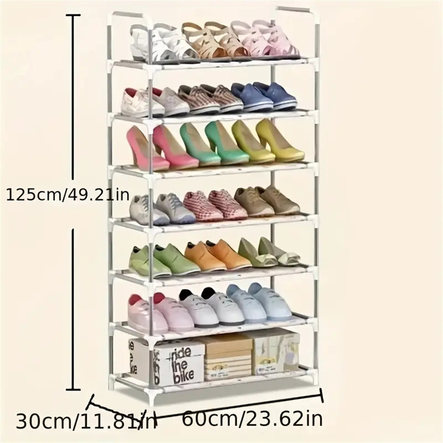 Non-woven shoe rack custom made kids luxury smart shoe cabinet