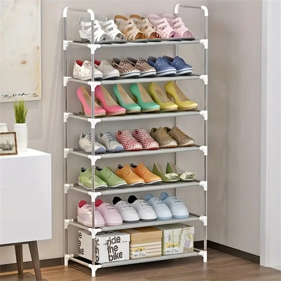 Non-woven shoe rack custom made kids luxury smart shoe cabinet