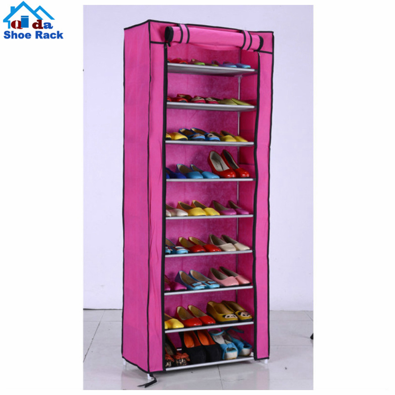 Multifunctional simple combination shoes cabinet 30/40 Pairs shoes stand shelf 6 layers 9 grid shoe rack