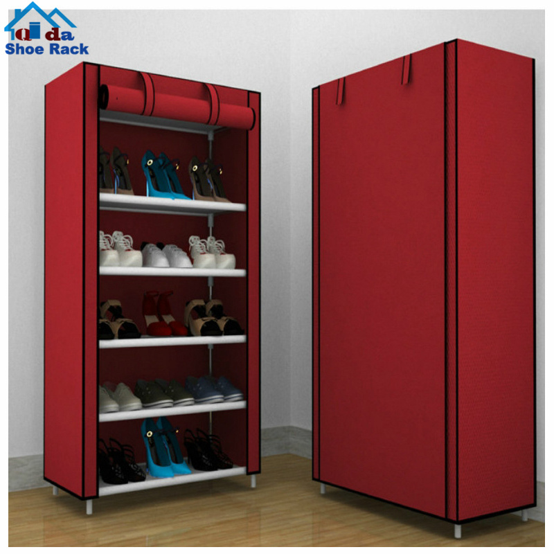 Multifunctional simple combination shoes cabinet 30/40 Pairs shoes stand shelf 6 layers 9 grid shoe rack