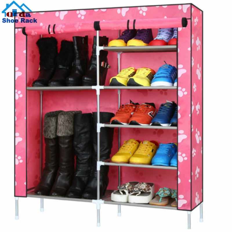 New Shoes Rack 2 Sets 5 Floors Receive Shoe Ark 90 Cm High Mens and Womens Dormitory Bed Bottom Bed Shoes Shelf