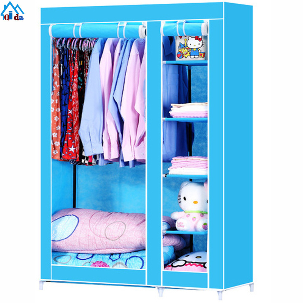 Amazing hot selling kid folding 4 tier shoe  rack cabinet with non woven cover shoe rack with zipper