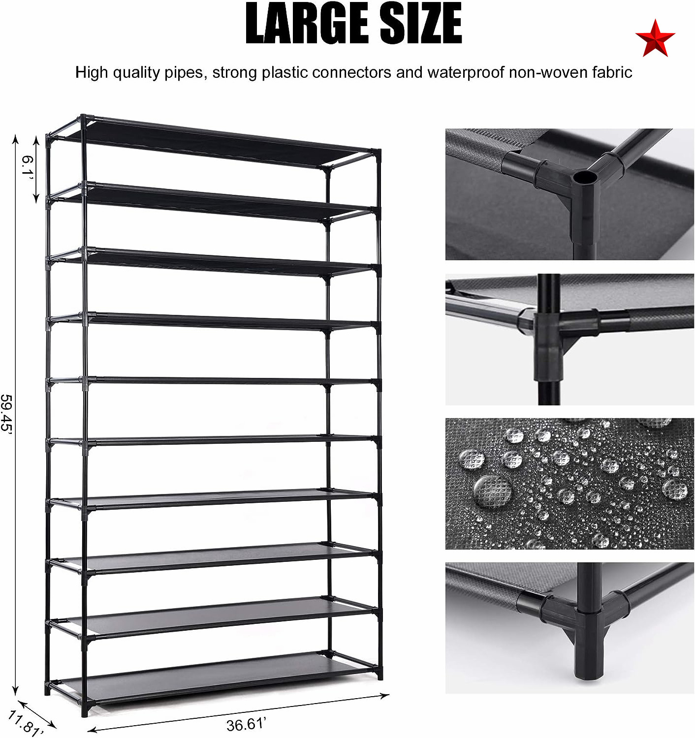 Home shoe storage rank shoe storage rack cabinet for living room