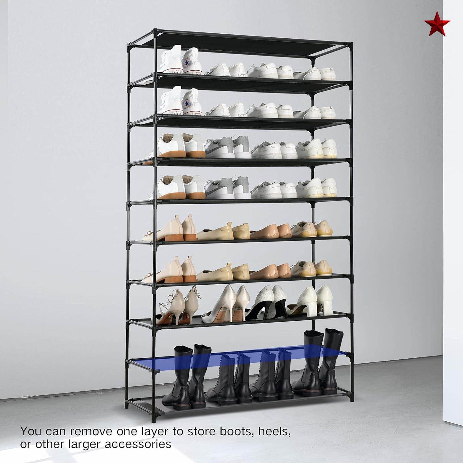 Home shoe storage rank shoe storage rack cabinet for living room