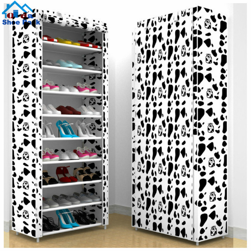 4 Tier Big Size Plastic Shoe Rack Stand For 20 Pairs