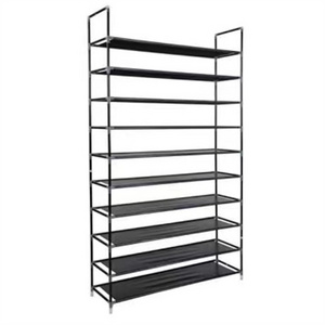 Z-type Stainless Steel Simple Multi-layer Home Assembly Shoe Rack Dormitory Oxford Cloth Dust-proof Shoes Storage Rack