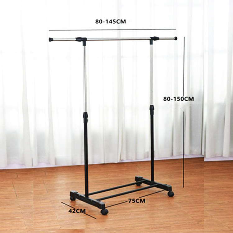 Adjustable Stainless Steel Material Cloth Rack Stand