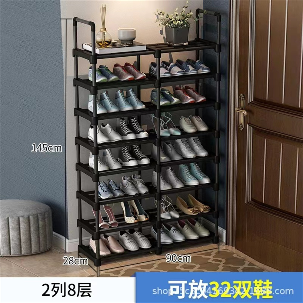 New Multi-layer Shoe Rack Hot-selling Folding Shoe Storage Box Installation-free Storage Box