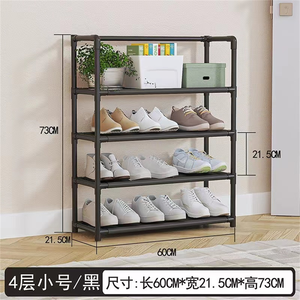 Home Furniture 3 Tiers Slant Shoe Shelf For Sale Cheap Metal Shoe Rack Wire Shoe Rack