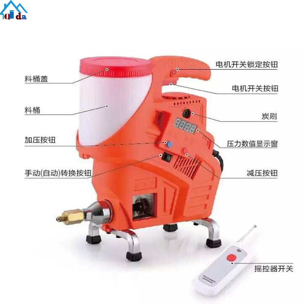 Best-selling Remote Control High Pressure Injection Grouting Machine