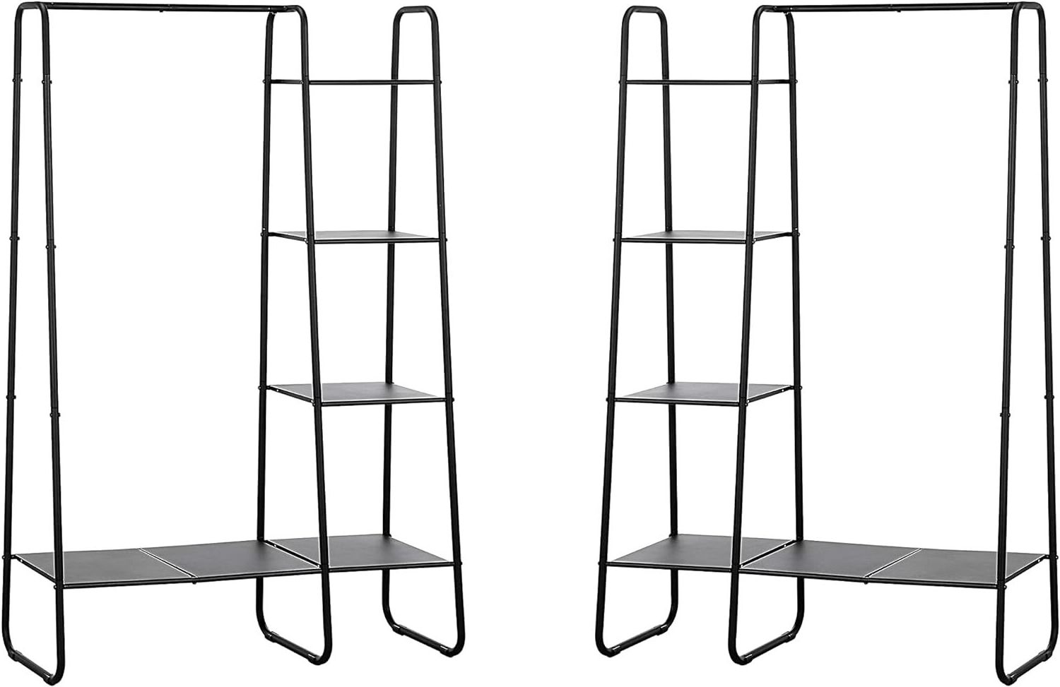 Freestanding Clothes Garment and Accessories, Organizer Closet Rack