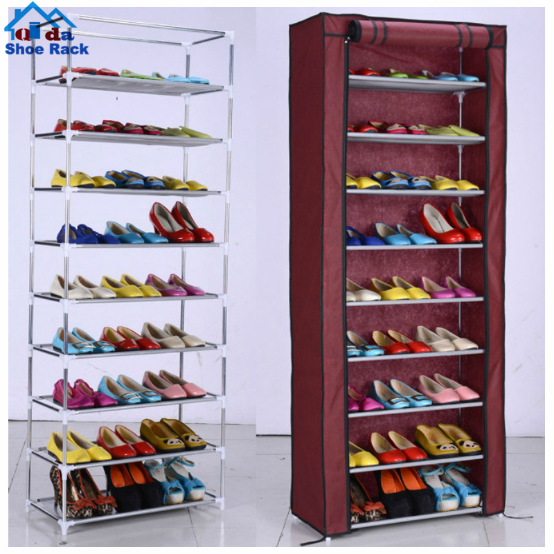 Shoe Rack foldable Non-woven Fabrics Large Shoe Cabinet Organizer Removable Shoe Storage for Home Furniture