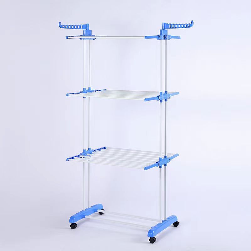 Simple Houseware Standard Double Rod Garment Rack