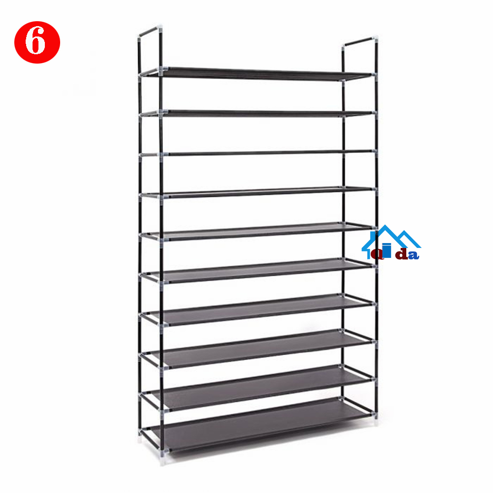 QIDA Fabric De Design Cheap Shoe Cabinets Rack Simple Designs Storage Folding portable Shoe racks Online For Sale