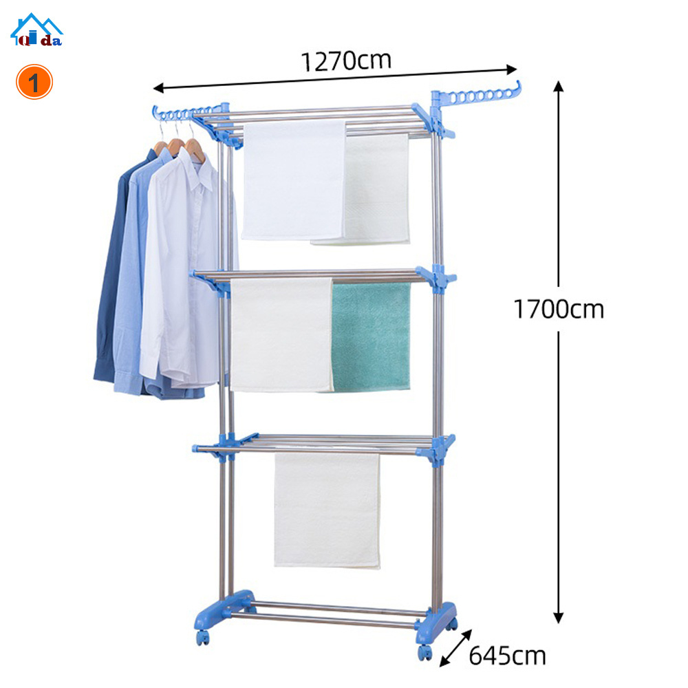 Classic cloth dry stand for indoor drying clothes rack for sale