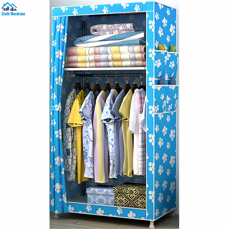 SW portable storage cabinet design assemble bedroom furniture clothes organizer closet cabinet assemble metal cabinet