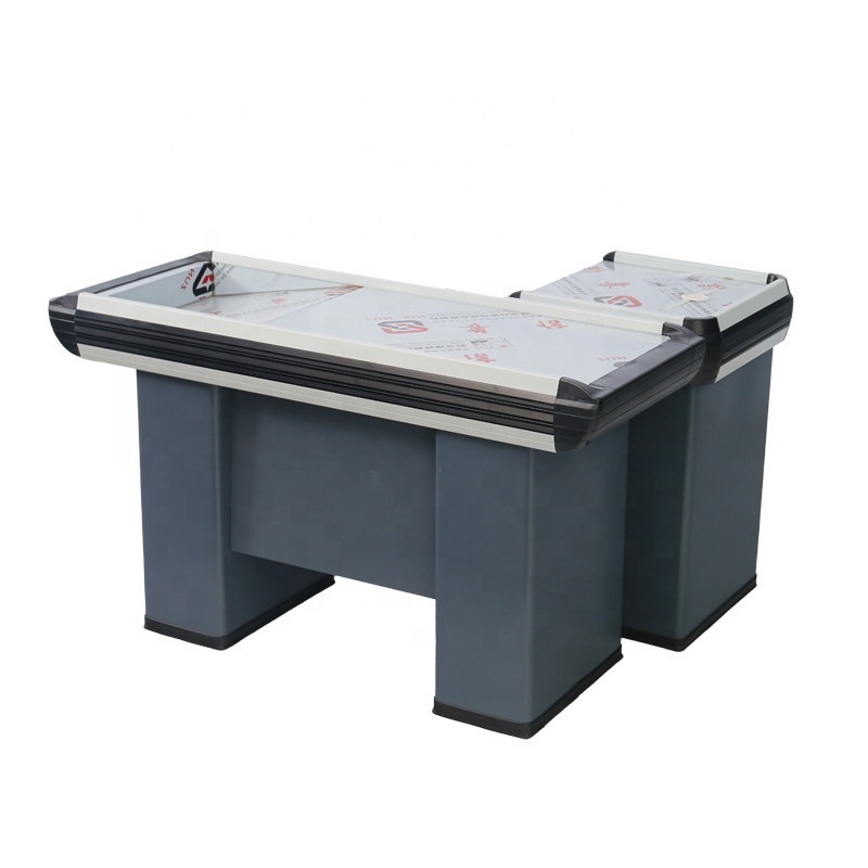 Retail Convenience Store Cash Table Furniture Dimension Design Grocery Cashier Checkout Counter For Shop Checkout Counter