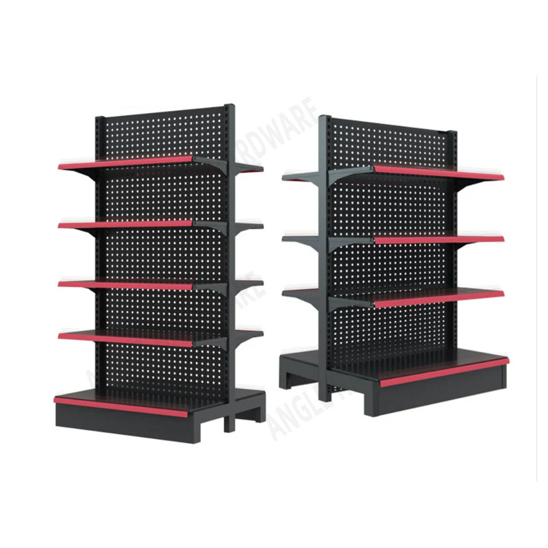 Customized Gondola shelf /Supermarket market display shelf/ Factory manufacturer  racks