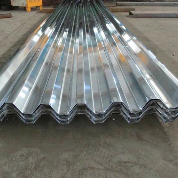 Corrosion Resistant Galvanized Corrugated Steel Sheet Roof Sheet 0.2-0.6mm gi Plate galvanized roof tile